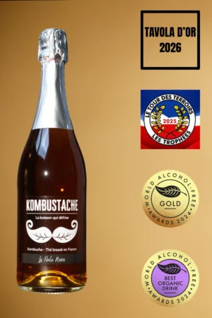 KOMBUSTACHE : La Perle Noire à la chicorée avec ses récompenses