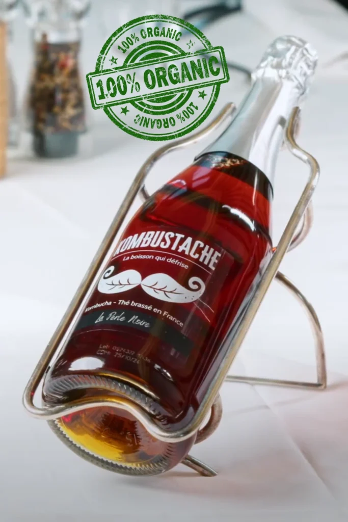 KOMBUSTACHE: La Veuve Pourpre à la betterave. Certifié bio par Ecocert