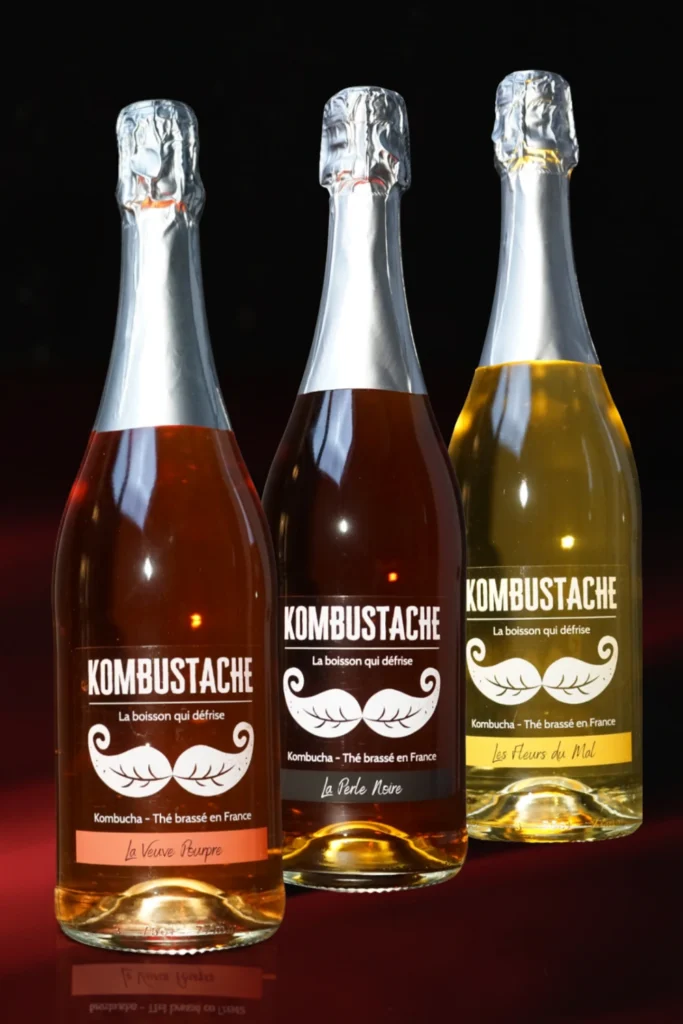 carton panaché des trois saveurs : Les Fleurs du Mal, La Veuve Pourpre, La Perle Noire