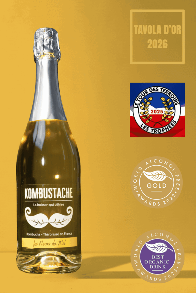 KOMBUSTACHE - Les Fleurs du Mal aux extraits de Fleurs de sureau et de citron