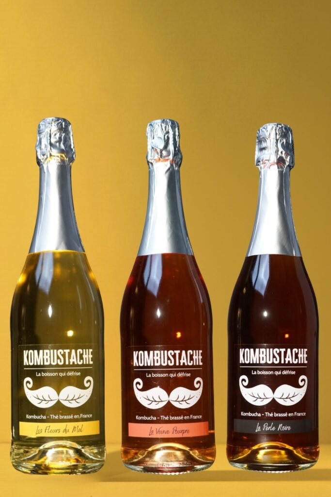 L'ensemble de la gamme de KOMBUSTACHE, Les Fleurs du Mal, La Veuve Pourpre, La Perle Noire.