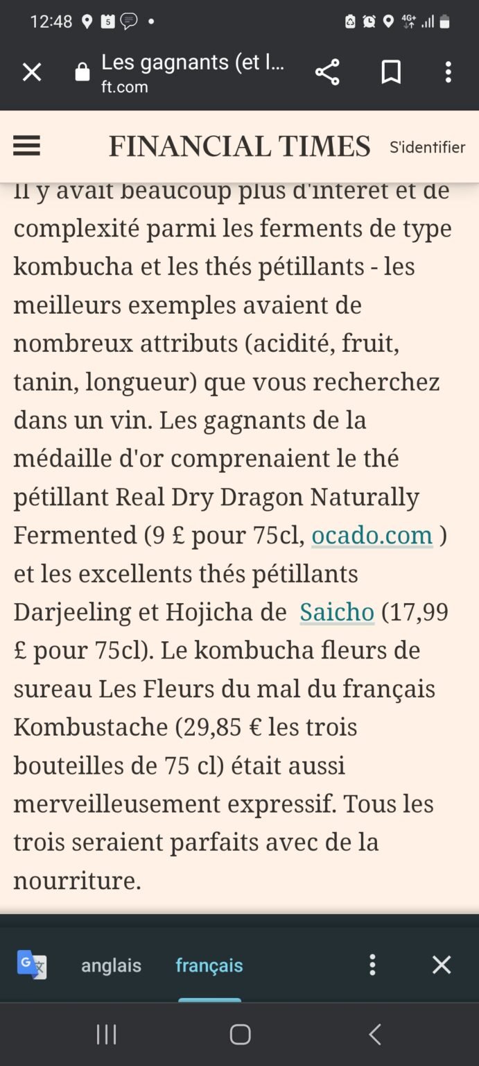 Financial Times mars 2023