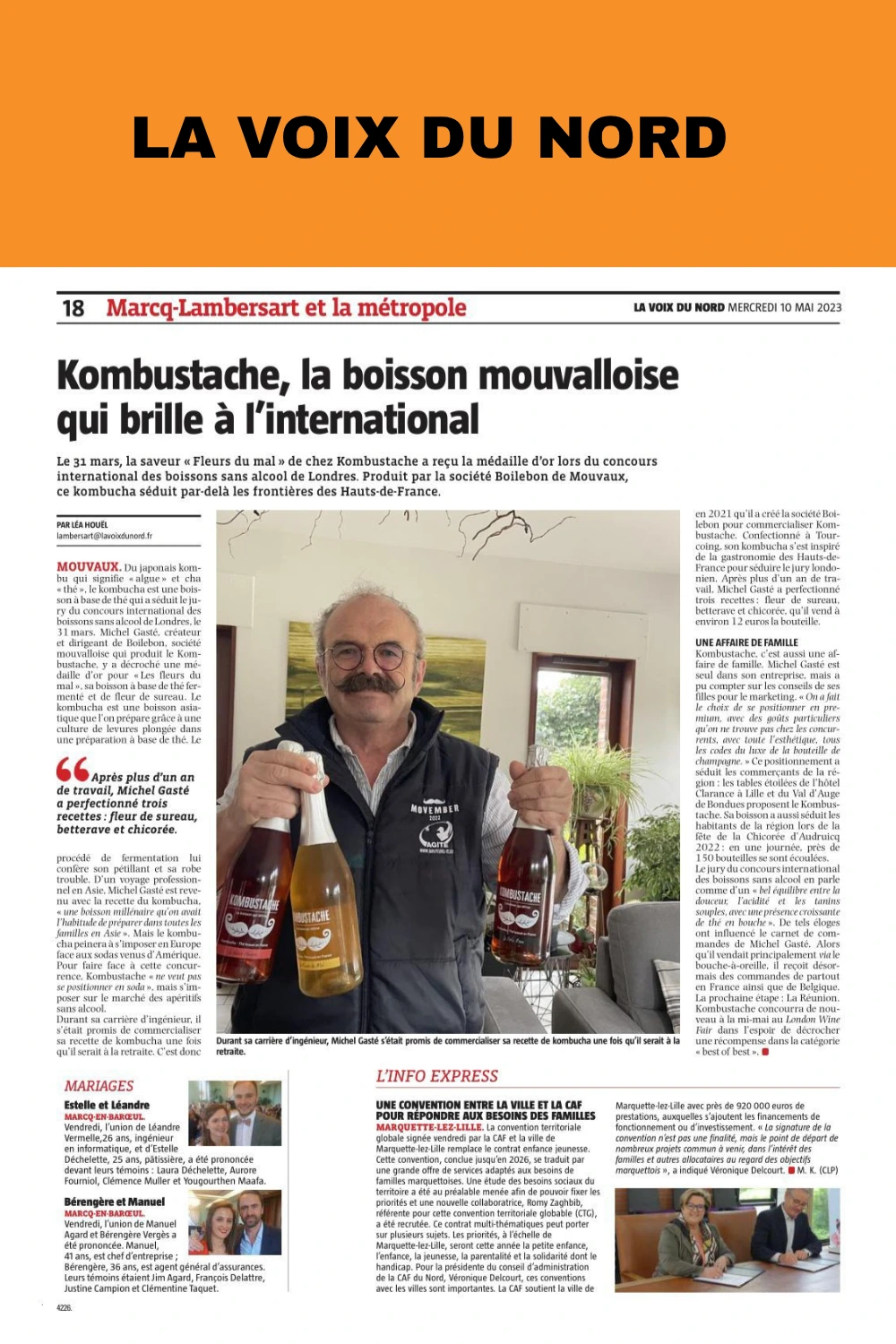 Article La Voix du Nord